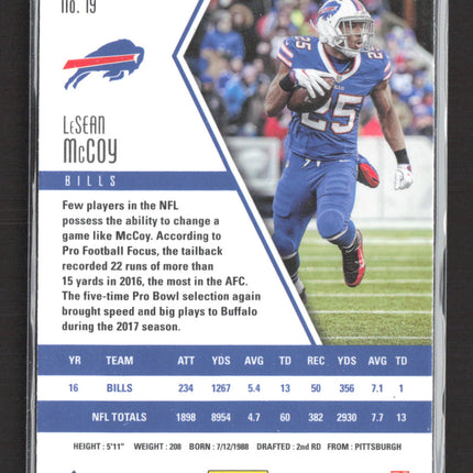 2017 Panini Phoenix LeSean McCoy #19