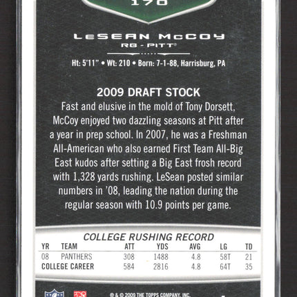 2009 Bowman LeSean McCoy #170 RC