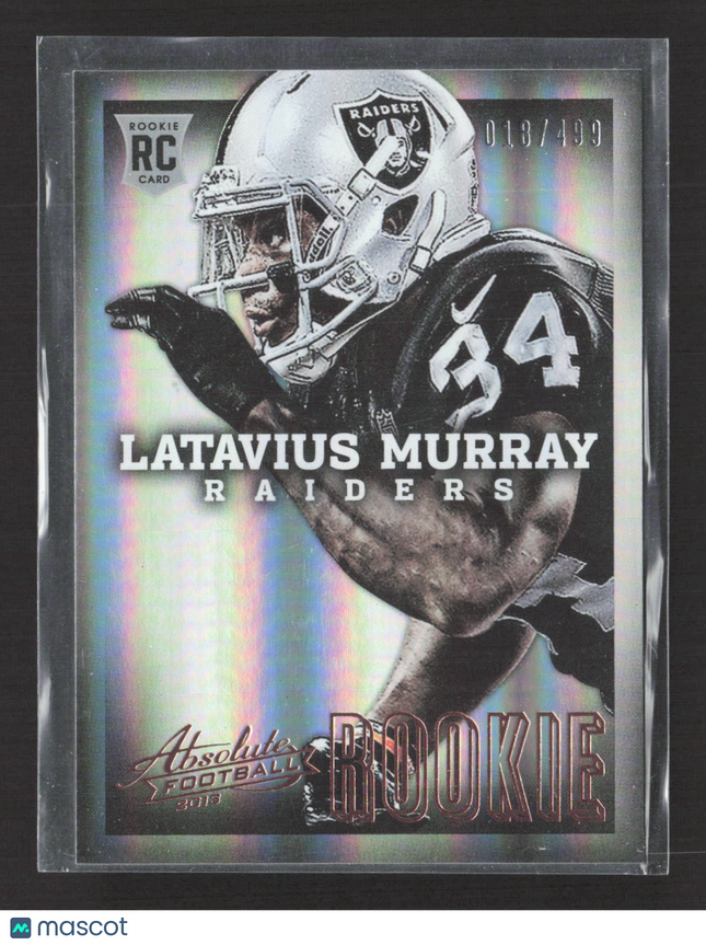 2013 Panini Absolute Latavius Murray #181 Holographic 018/499