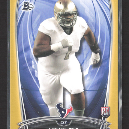 2014 Bowman Louis Nix #79 Gold RC 374/399
