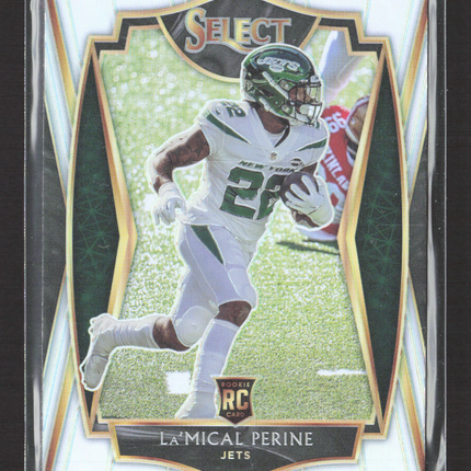 2021 Panini Select Prizm La'Mical Perine #180 Silver RC