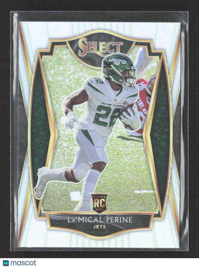 2021 Panini Select Prizm La'Mical Perine #180 Silver RC