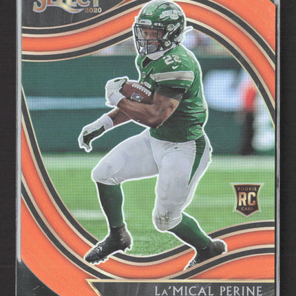 2020 Panini Select Prizm La'Mical Perine #380 Orange