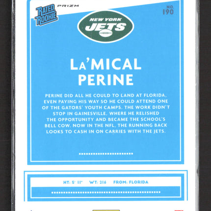 2020 Panini Donruss Optic Prizm La'Mical Perine #190
