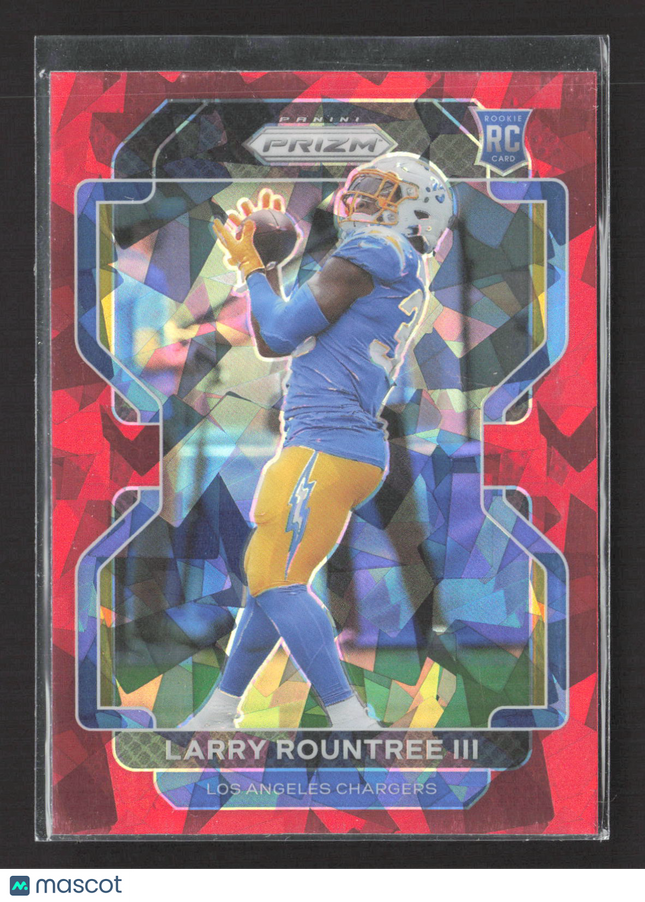 2021 Panini Prizm Larry Rountree III #401 Red Mosaic RC