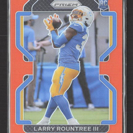 2021 Panini Prizm Larry Rountree III #401 Orange RC 178/249