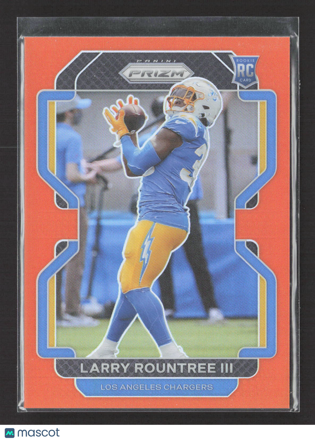 2021 Panini Prizm Larry Rountree III #401 Orange RC 178/249