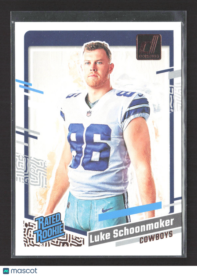 2023 Panini Donruss Football Luke Schoonmaker #318