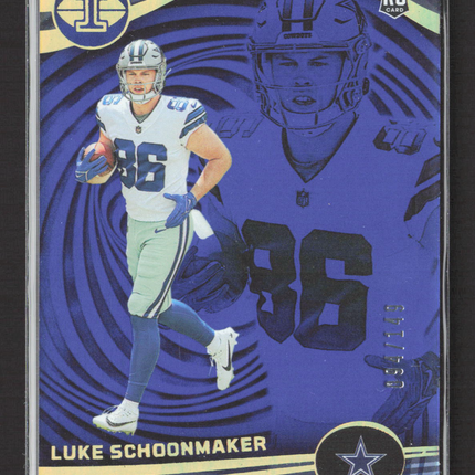 2024 Panini Illusions Luke Schoonmaker #30 Blue 094/149 RC