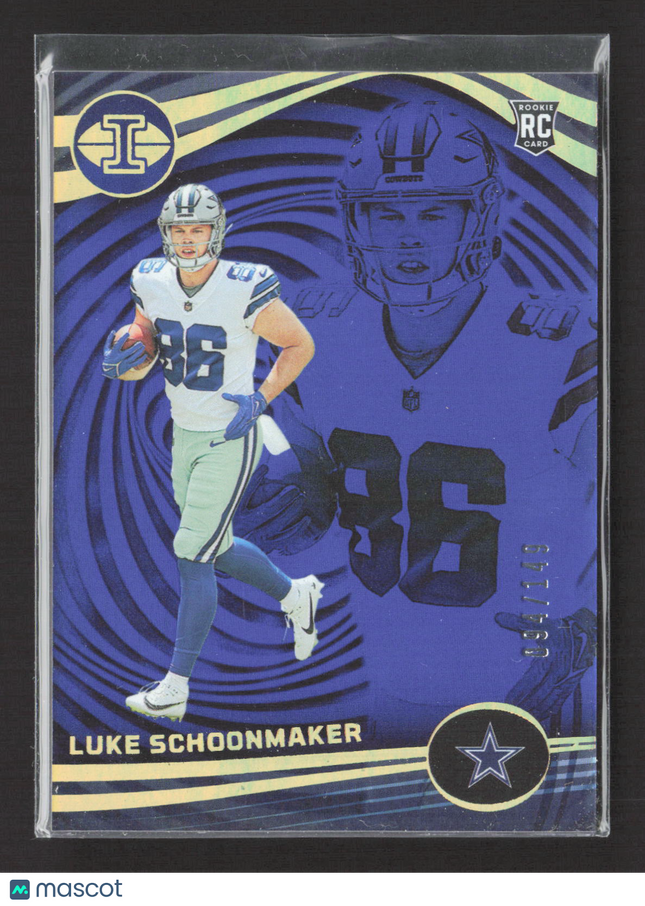 2024 Panini Illusions Luke Schoonmaker #30 Blue 094/149 RC