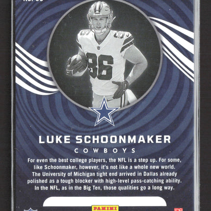 2024 Panini Illusions Luke Schoonmaker #30 Blue 094/149 RC