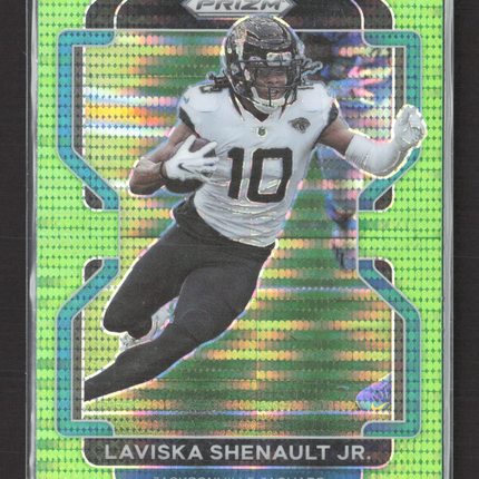 2021 Panini Prizm Laviska Shenault Jr. #13 Green Pulsar