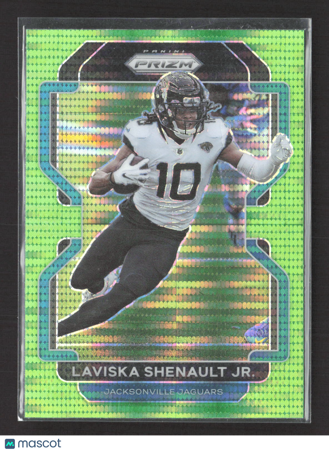 2021 Panini Prizm Laviska Shenault Jr. #13 Green Pulsar