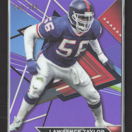 2024 Topps Composite Finest Lawrence Taylor #219 Purple 109/200