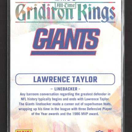 2023 Panini Donruss All-Time Gridiron Kings Lawrence Taylor #ATG-2