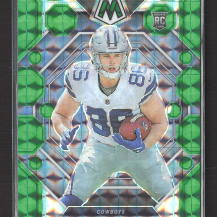 2023 Panini Mosaic Luke Schoonmaker #344 Green RC