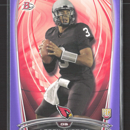 2014 Topps Bowman Logan Thomas #64 Purple RC