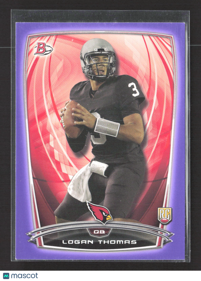 2014 Topps Bowman Logan Thomas #64 Purple RC