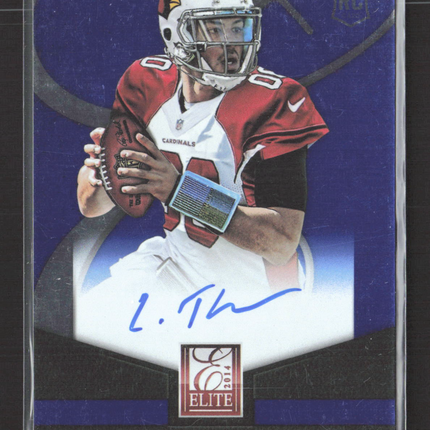 2014 Panini Elite Logan Thomas #13 Auto