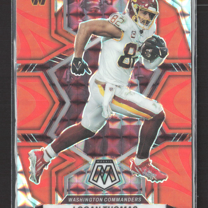 2022 Panini Mosaic Prizm Logan Thomas #224 Orange