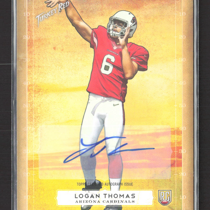2014 Topps Turkey Red Logan Thomas #TRA-LT Auto