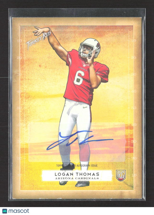 2014 Topps Turkey Red Logan Thomas #TRA-LT Auto