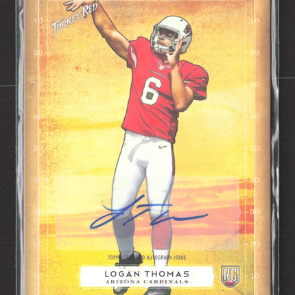 2014 Topps Turkey Red Logan Thomas #89 RC Auto