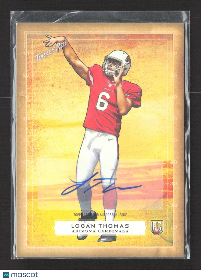 2014 Topps Turkey Red Logan Thomas #89 RC Auto