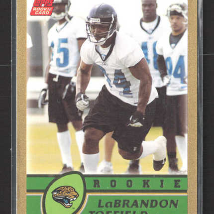 2003 Topps LaBrandon Toefield #353 Gold /499