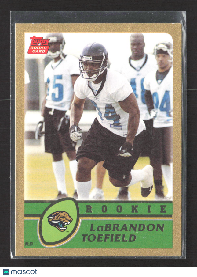 2003 Topps LaBrandon Toefield #353 Gold /499