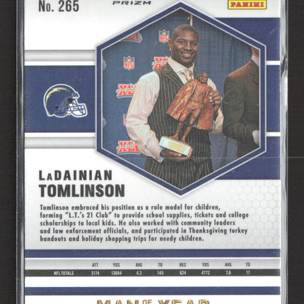 2021 Panini Mosaic Prizm LaDainian Tomlinson #265
