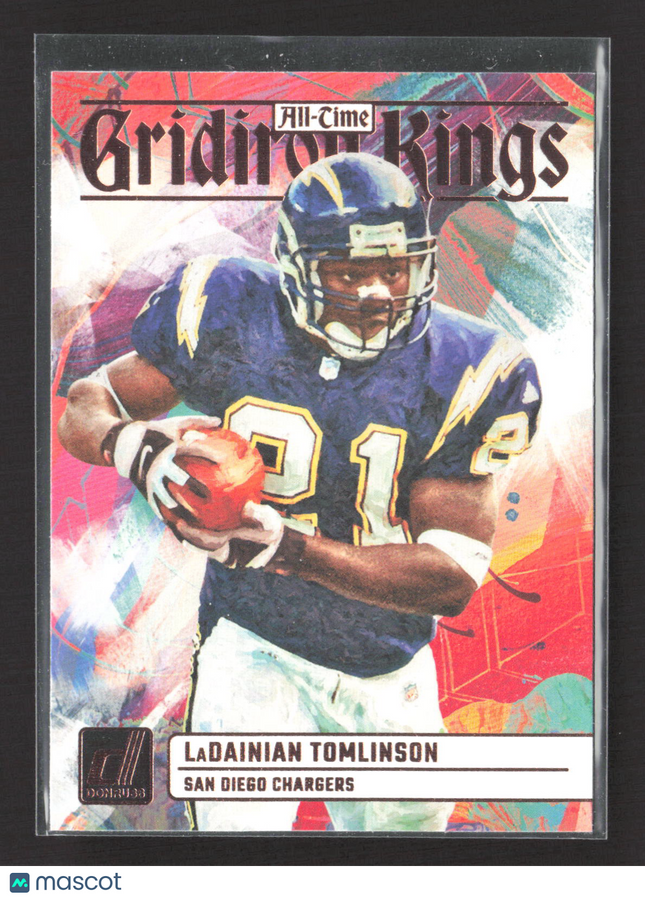 2023 Panini Donruss All-Time Gridiron Kings LaDainian Tomlinson #ATG-6