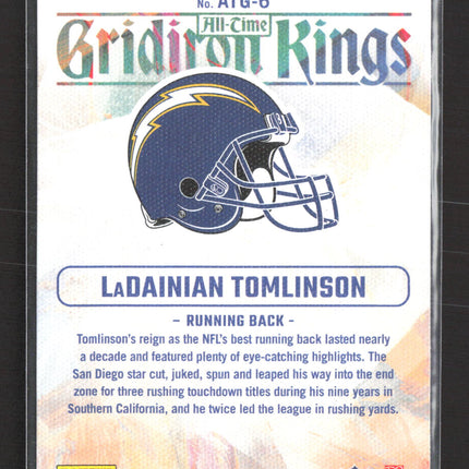 2023 Panini Donruss All-Time Gridiron Kings LaDainian Tomlinson #ATG-6