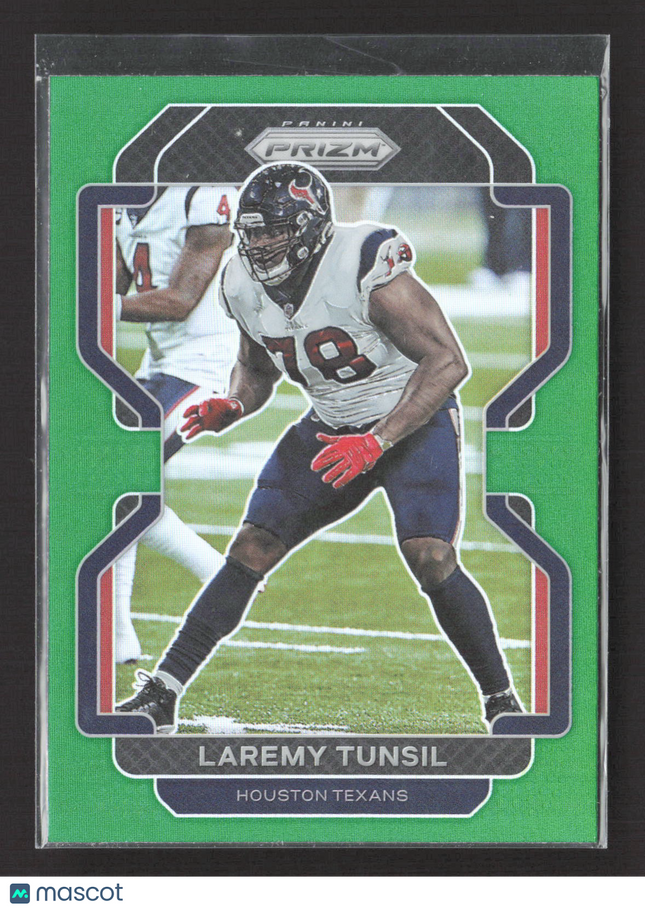 2021 Panini Prizm Laremy Tunsil #34 Green