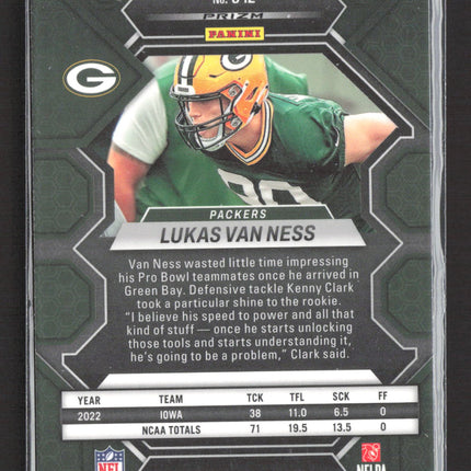2023 Panini Mosaic Lukas Van Ness #342 RC