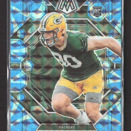 2023 Panini Mosaic Lukas Van Ness #342 Blue RC
