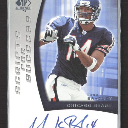 2005 SP Authentic Scripts for Success Mark Bradley #SS-MB Auto