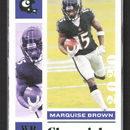 2020 Panini Chronicles Marquise Brown #9