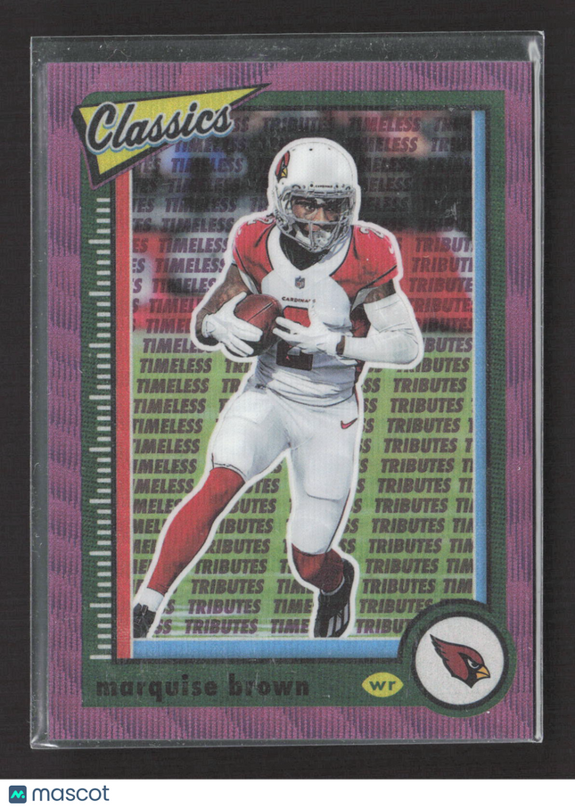 2022 Panini Classics Football Marquise Brown #8 Purple 26/50