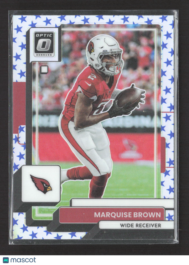 2023 Panini Donruss Optic Marquise Brown #3 Stars