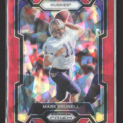 2024 Panini Prizm Draft Picks Mark Brunell #60 Red Ice