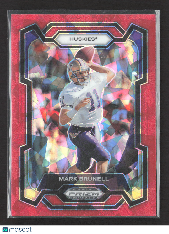 2024 Panini Prizm Draft Picks Mark Brunell #60 Red Ice