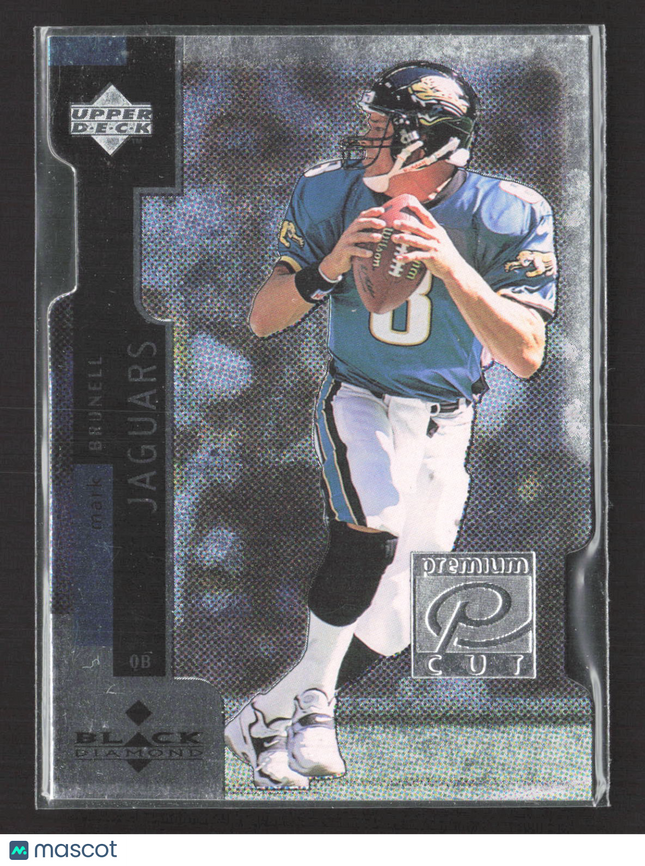 1998 Upper Deck Black Diamond Premium Cut Mark Brunell #PC21