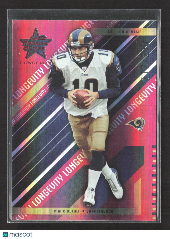 2004 Donruss Rookies & Stars Longevity Marc Bulger #82 /250