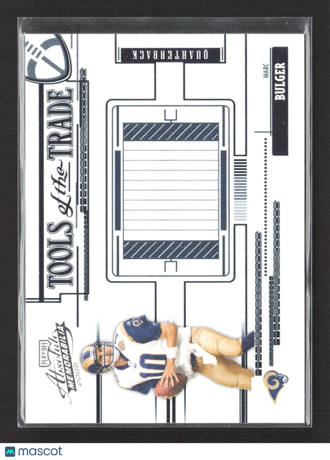 2005 Playoff Absolute Memorabilia Tools of the Trade Marc Bulger #TT-59 /150