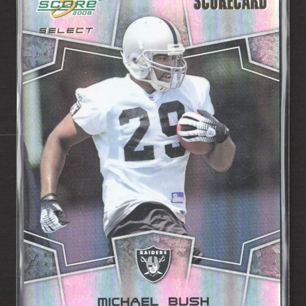 2008 Score Select Scorecard Michael Bush #231 /100