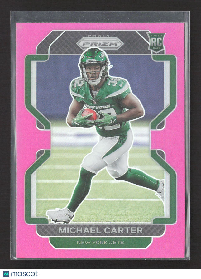 2021 Panini Prizm Michael Carter #365 Pink RC