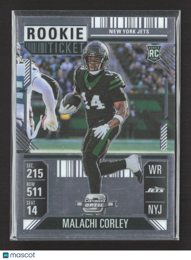 2025 Panini Contenders Optic Malachi Corley #85 RC