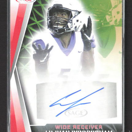 2022 SAGE Hit Lujuan Winningham #A-LW  Auto