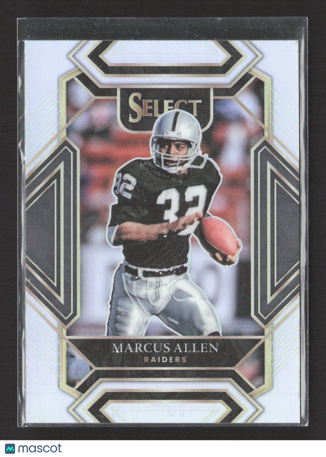 2022 Panini Select Prizm Club Level Marcus Allen #238 Silver